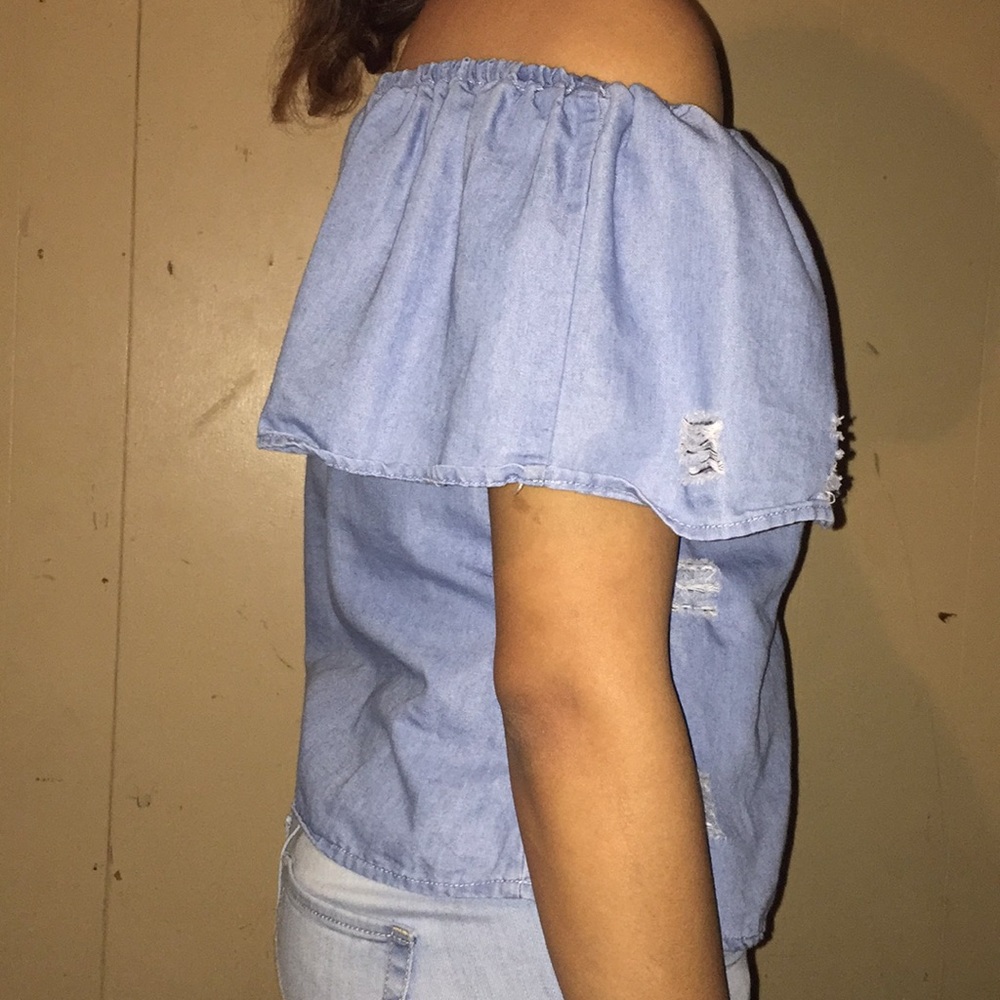 Off the shoulder blouse - Picture 2 of 5